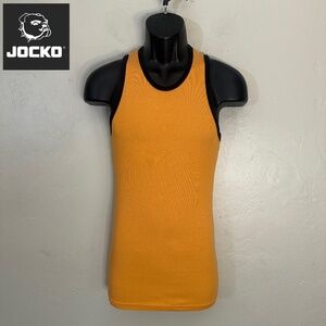 Jocko Tank Top Large tight stretch fit Gently worn 100% cotton ribbed fabric